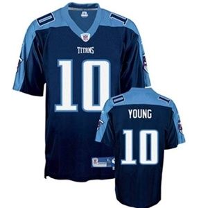 🏉 Vince Young #10 TN Titans Jersey 🏉 Youth